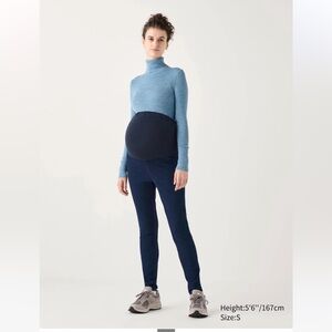 Ultra Stretch Maternity Denim Leggings Pants Size S